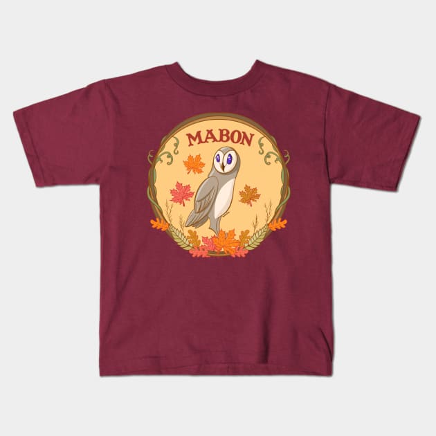 Mabon Kids T-Shirt by MailoniKat